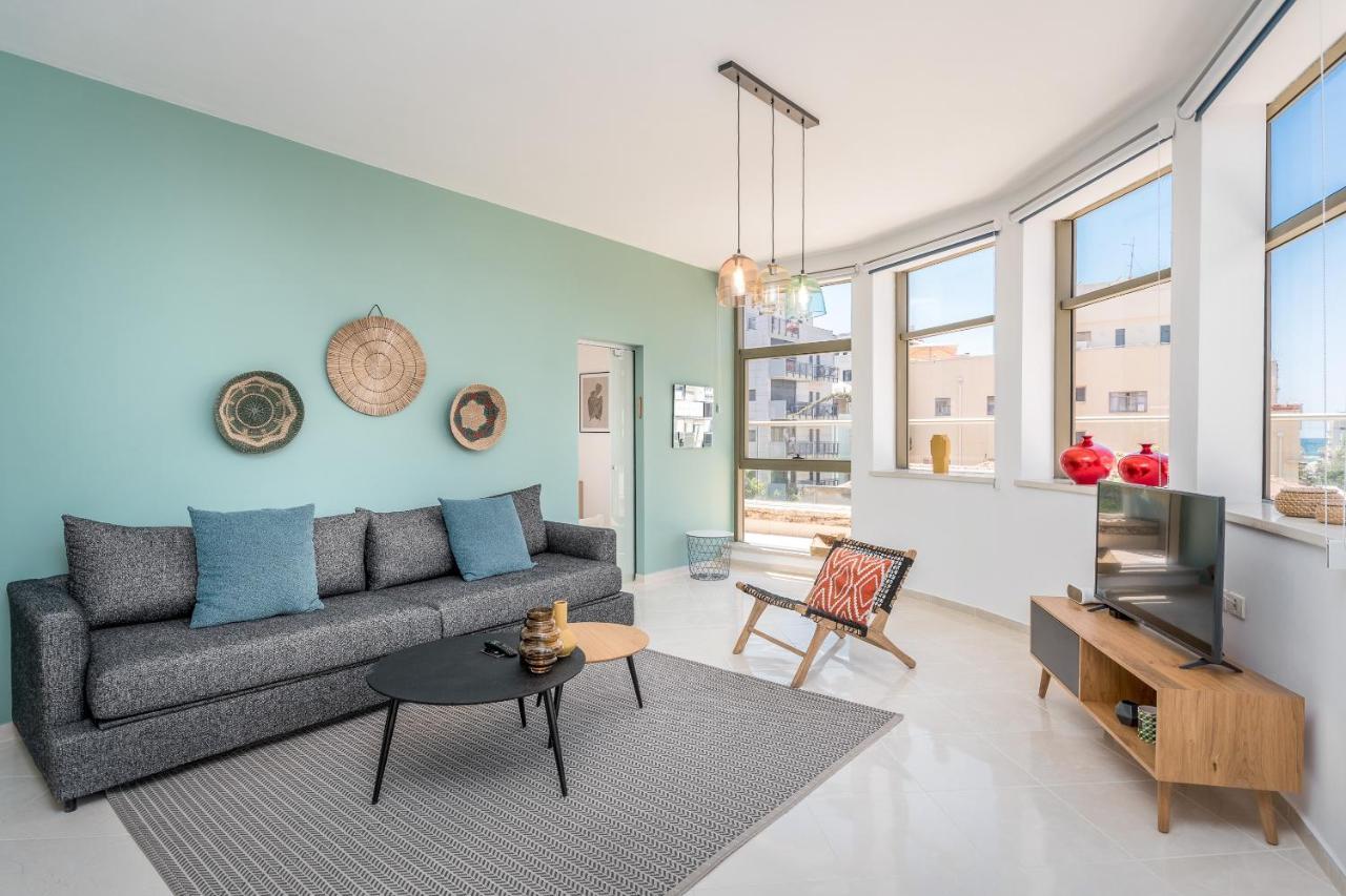 Superbe Apt Avec Terrasse Tres Proche De La Mer ! Tel Awiw Zewnętrze zdjęcie